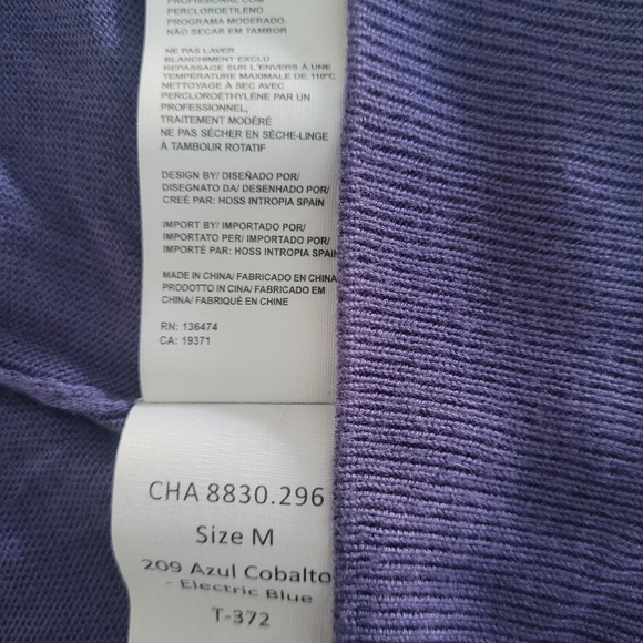 HOSS INTROPIA Electric Blue size M - Picture 6 of 7